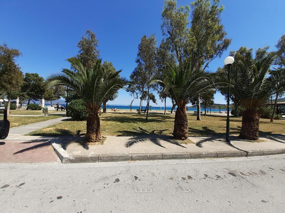 Villa Malena Alykes Beach Волос Екстер'єр фото